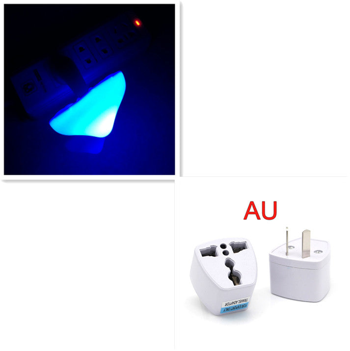 LED Night Light Mushroom Wall Socket Lamp EU US Plug Warm White Light-control Sensor Bedroom Light Home Decoration LED Night Light Mushroom Wall Socket Lamp EU US Plug Warm White Light-control Sensor Bedroom Light Home Decoration